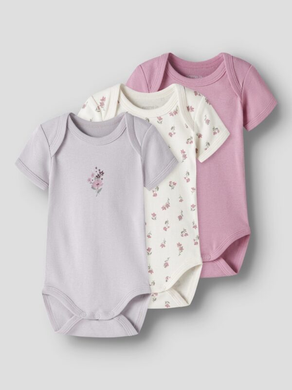 NBFBODY 3P SS FLOWER NOOS