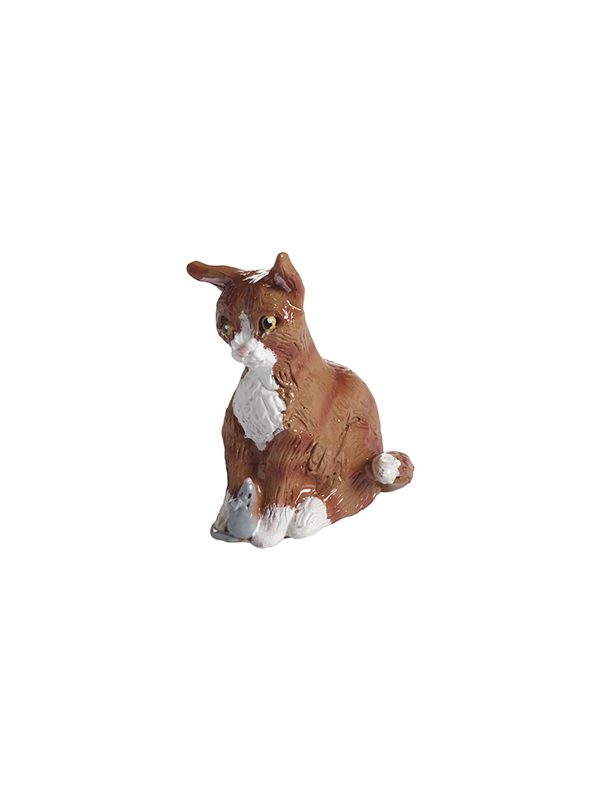 Cat Maja brown, H.7cm