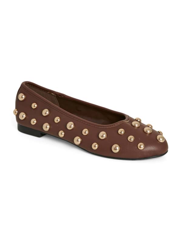 PCKAROLINE STUD BALLERINA HG