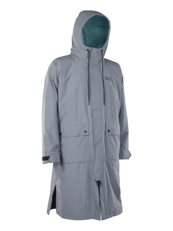 IOW-WATER JACKET STORM COAT UNISEX - M - 623 sage-grey (48260-4120)
