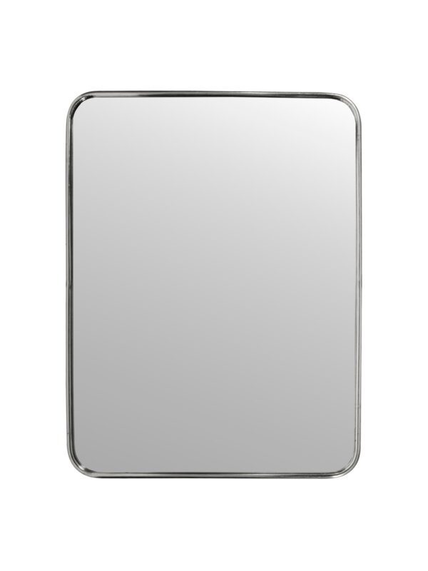 Wall Mirror, HDMirror, Brushed silver finish