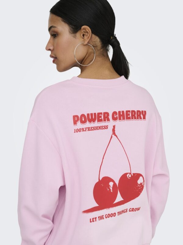 JDYNANNA LIFE L/S TEXT SWEAT JRS DIA