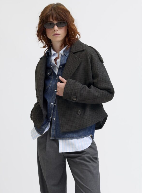 JXELLE CARLIE SHORT TRENCHCOAT OTW