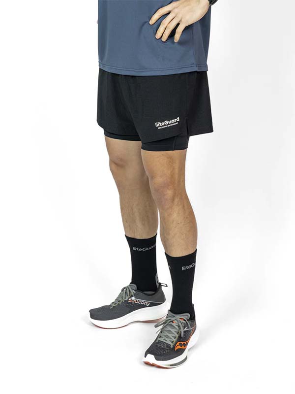GLU-TECH RUNNING 2IN1 SHORTS (MEN)
