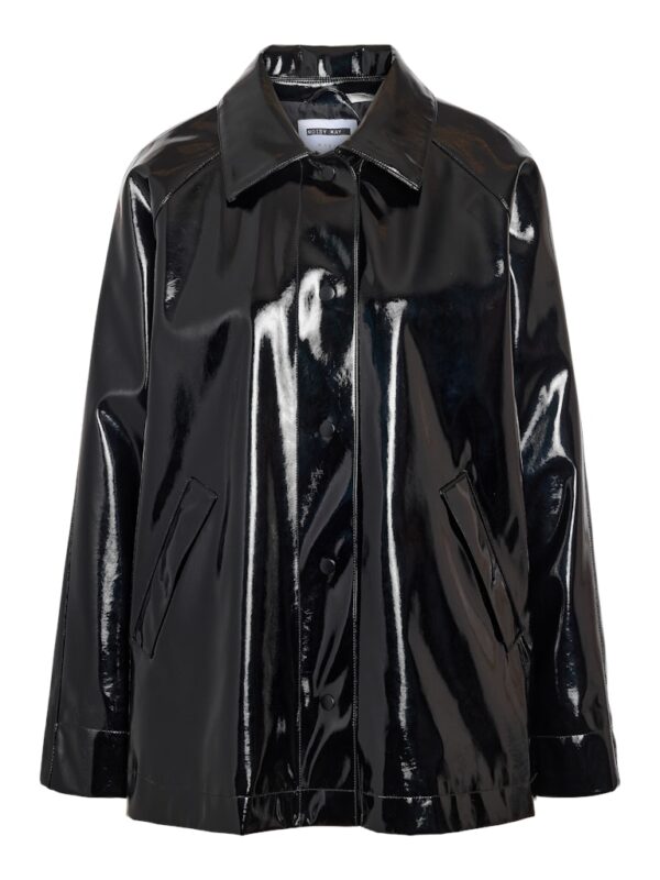 NMSKY VINYL PLEATED JACKET