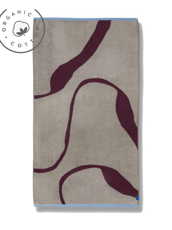 NOVA ARTE bath towel