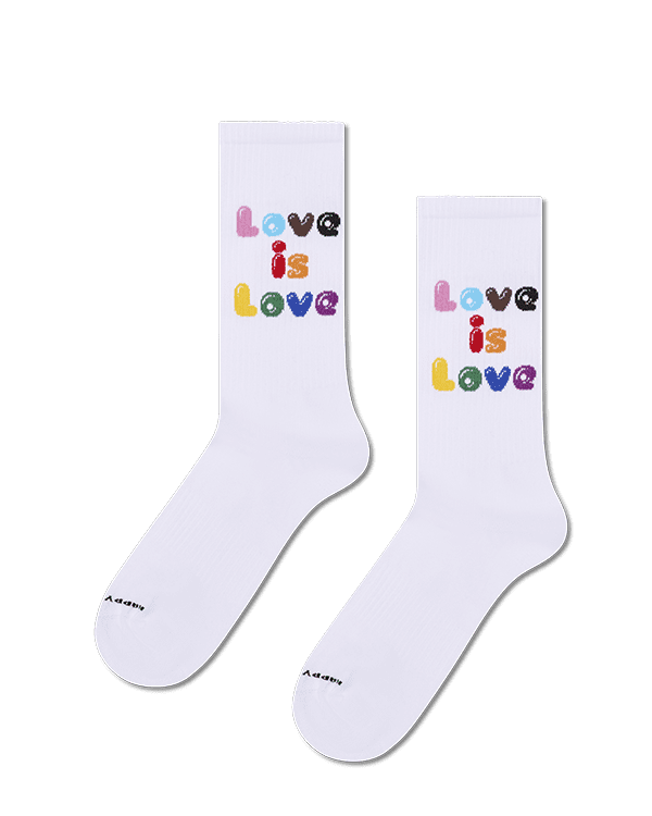 Love Is Love Sneaker Sock 36-40