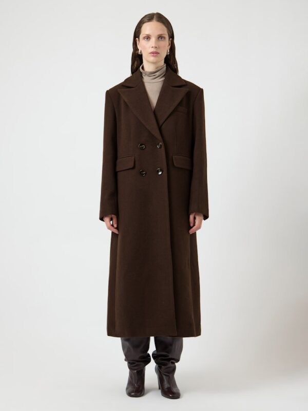 YASROYLA LS WOOL BLEND LONG COAT S. NOOS