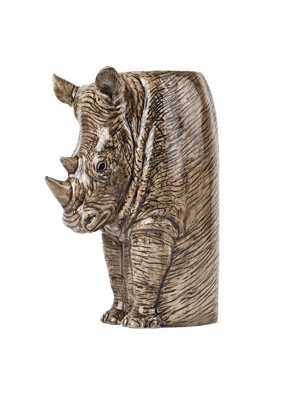 Rhino Flower Vase