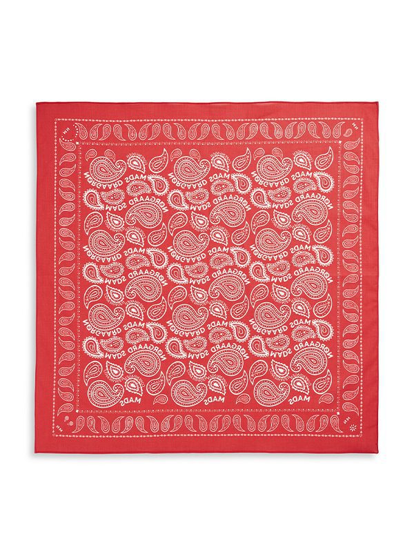 Soft Cotton Paisley Scarf Solid Tian