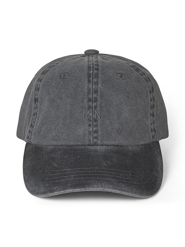 Washed Cotton Twill Coal Cap