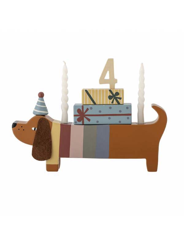 Charlie Birthday Decoration, Multi, FSC®100%, MDF