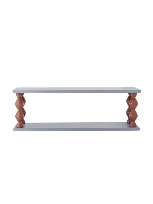 Bibiola Shelf, Blue, MDF