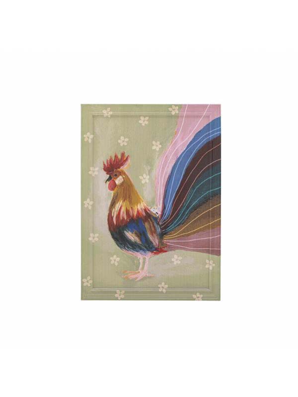 Hanaia Illustration w/ Frame, Multi, Firwood - L35,5xH50xW2 cm