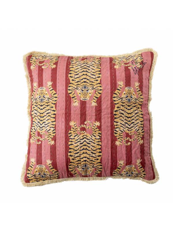 Poirino Cushion, Pink, Cotton - L45xH45 cm