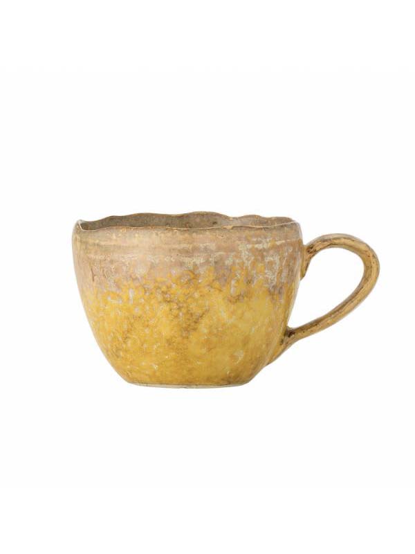 Milani Cup, Yellow, Stoneware