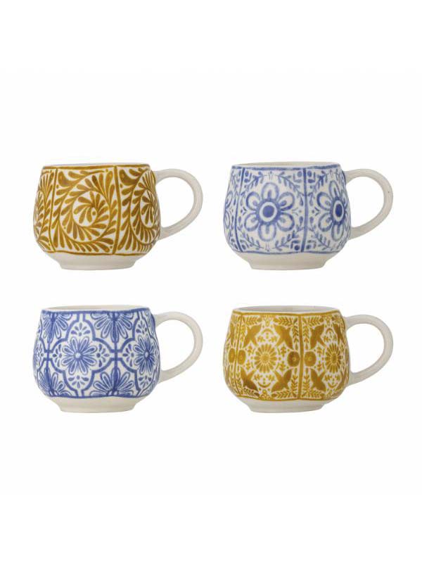 Milton Espresso Cup, Multi, Stoneware - Ø7xH5,5 cm