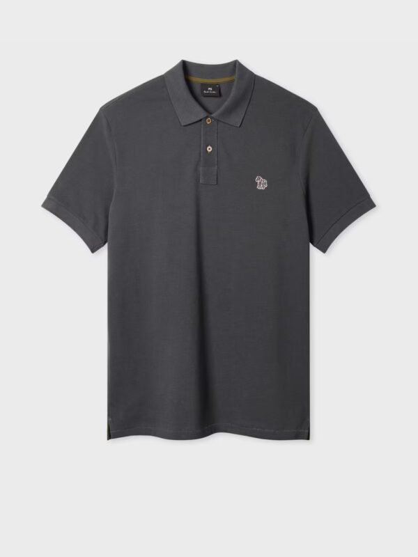 MENS REG FIT SS POLO SHIRT ZEBRA