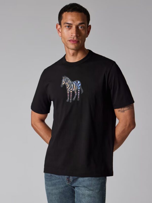 MENS CASUAL FIT T SHIRT ZEBRA