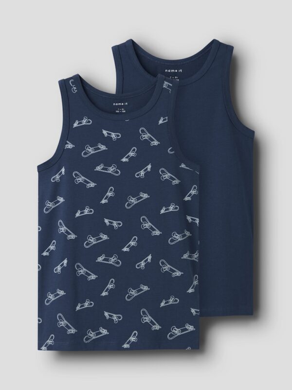 NKMTANK TOP 2P TITAN SKATER NO