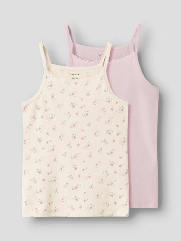 NKFSTRAP TOP 2P FLOWER NOOS