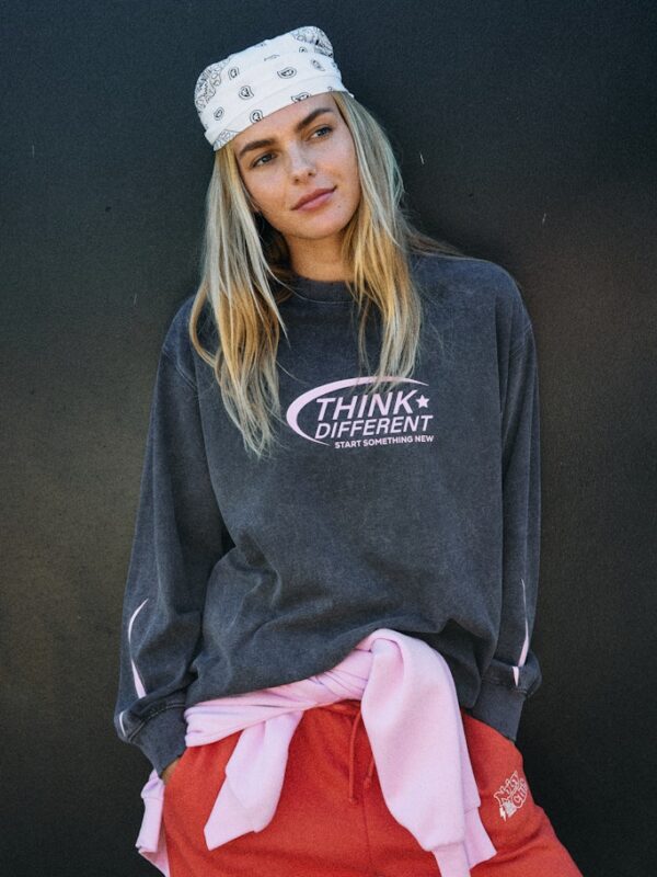 NMPOLLY L/S WASHED TOP