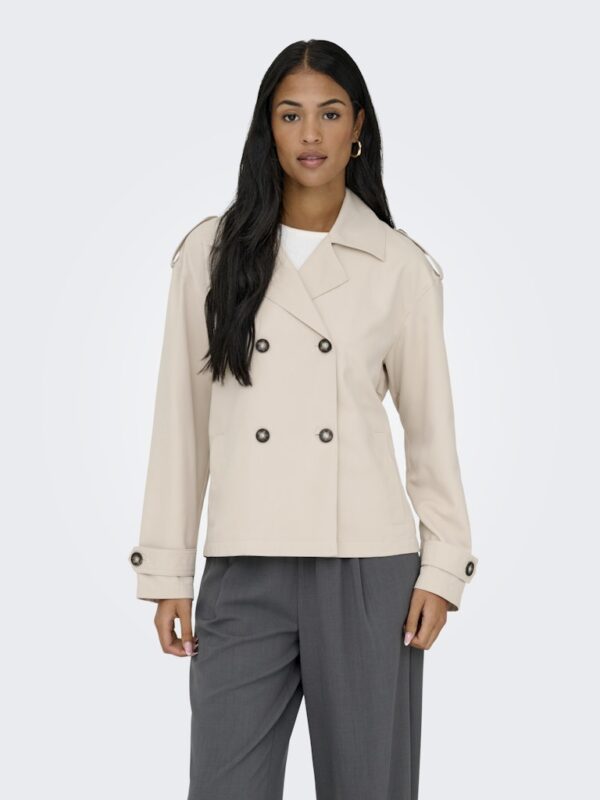 ONLHANNAH SHORT LIFE TRENCHCOAT OTW