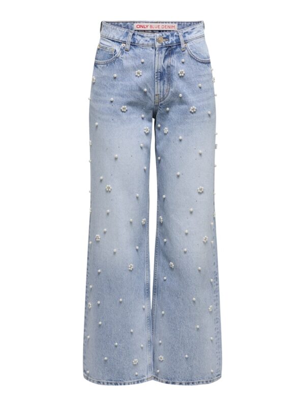 ONLONUR HW WIDE PEARL DECO DNM RED DO