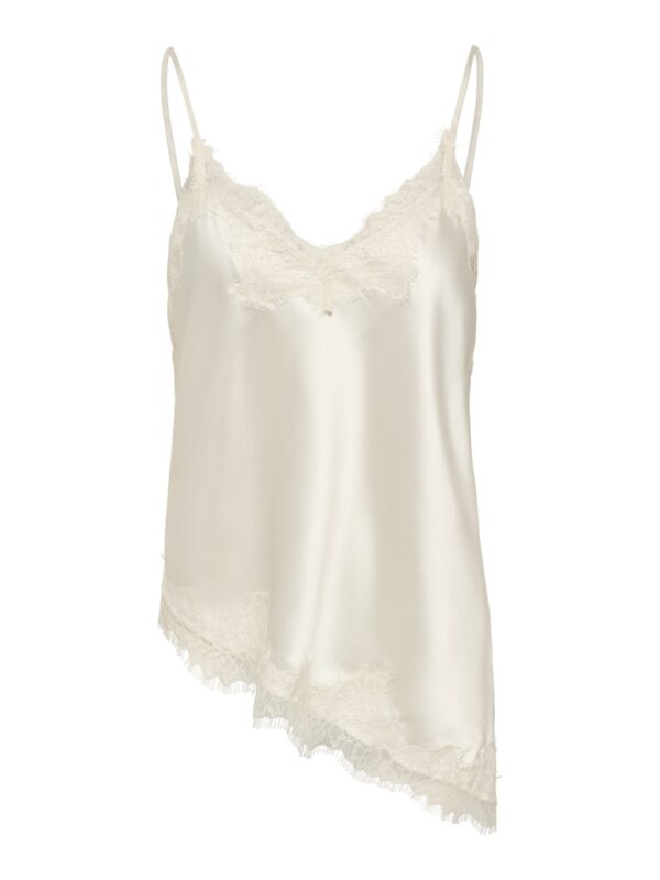 ONLBELLA STRAP SATIN LACE TOP WVN EX