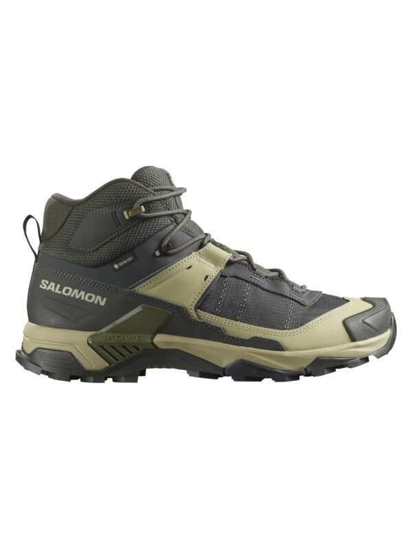 SHOES X ULTRA 5 MID GTX Peat/Gray Green