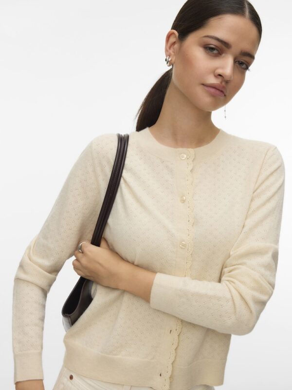 VMMARINA POINTELLE LS O-N CARDIGAN BOO