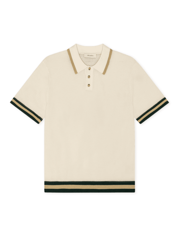 Lace Knitted Polo
