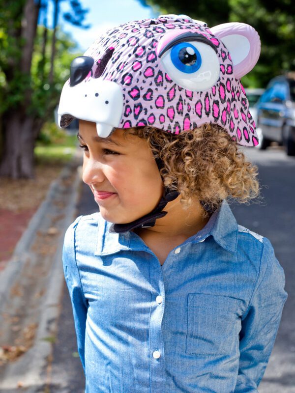 Leopard Bicycle Helmet