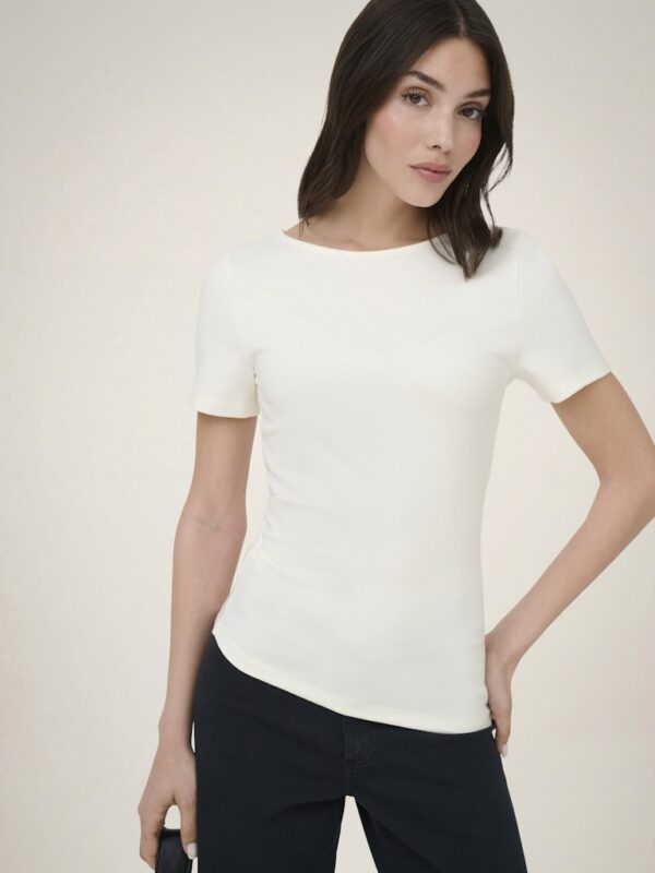 JDYCATIE S/S ASSYMETRIC TOP JRS