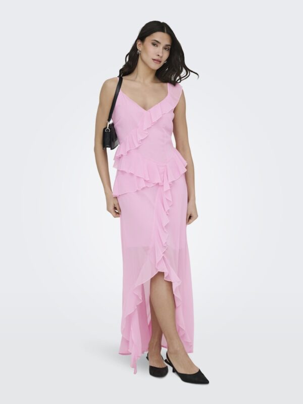JDYELVIRA S/L MAXI FRILL DRESS WVN