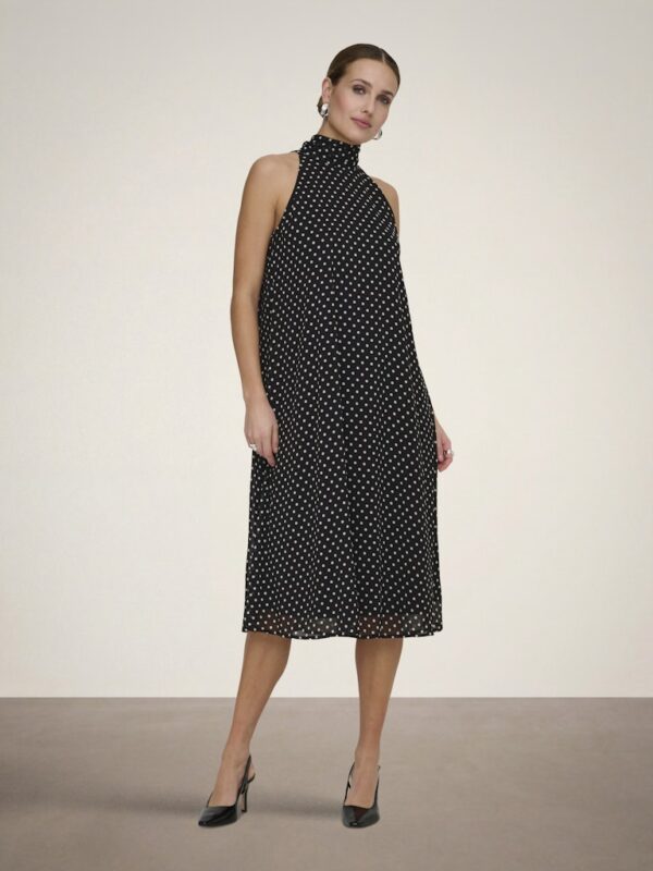 JDYPOLKA S/L HALTERNECK MIDI DRESS WVN