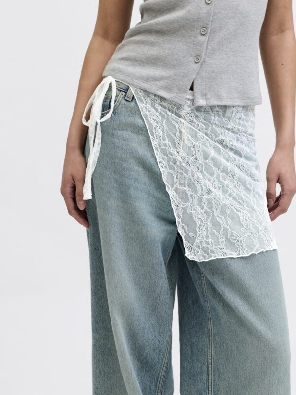 JXLIA LACE HIP SCARF JRS EXP LN