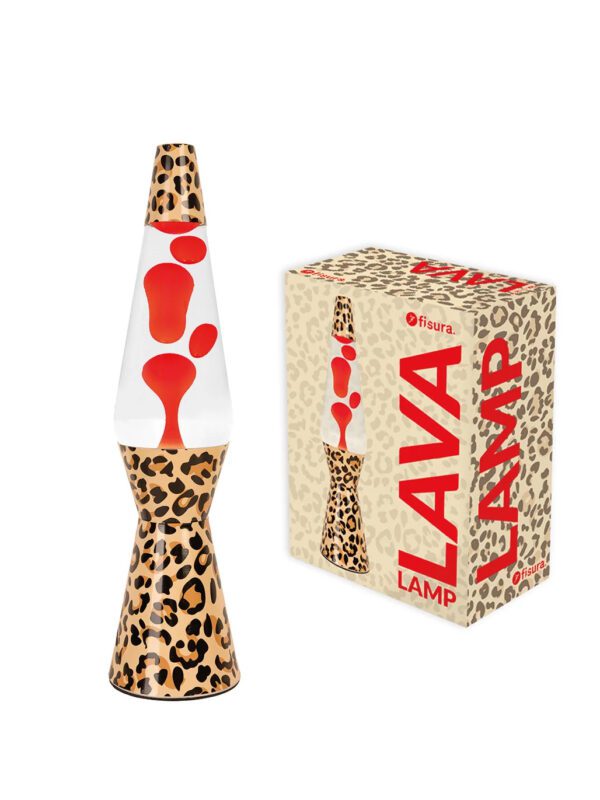 lava lamp "bullet"- cheetah