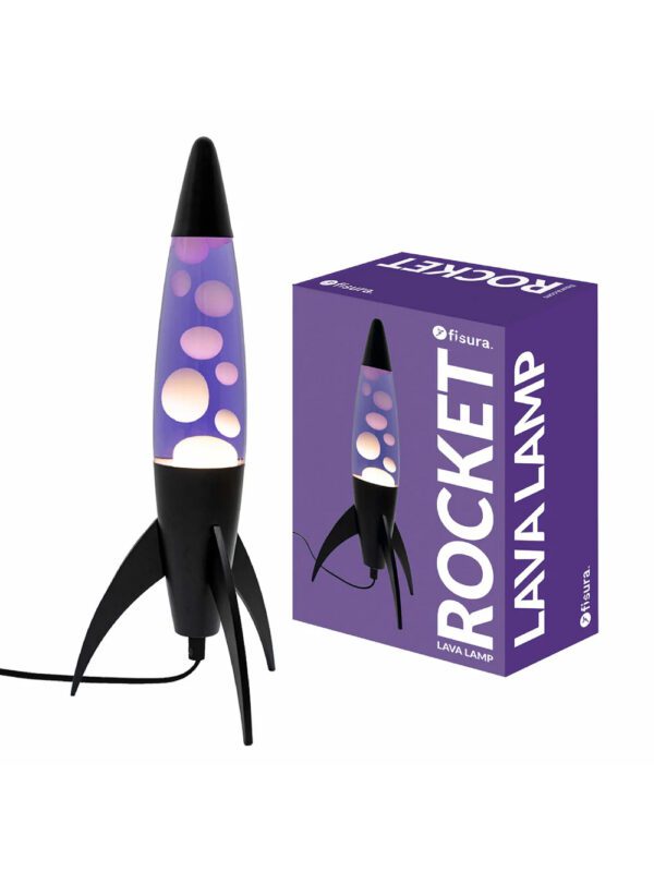 Lava lamp "rocket"- very peri