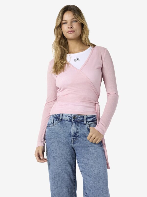 NMNUSA L/S WRAP TOP