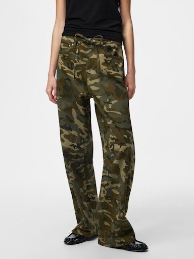 PCMIMMI MW TIE BARREL JEANS DNM D2D