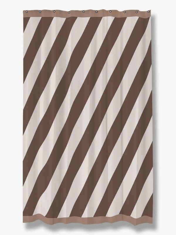 DIAGONAL shower curtain