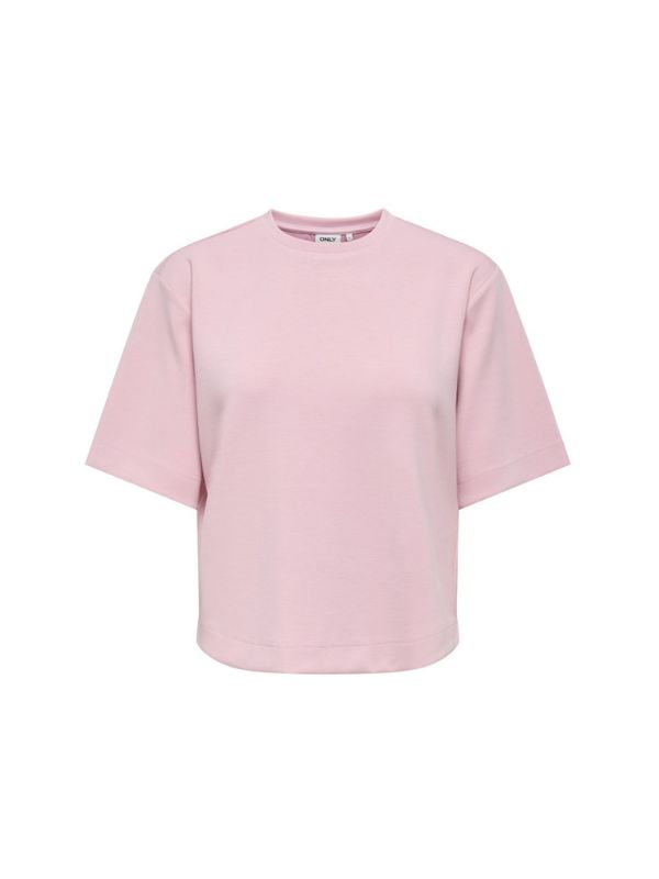 ONLSCARLET S/S O-NECK TOP SWT