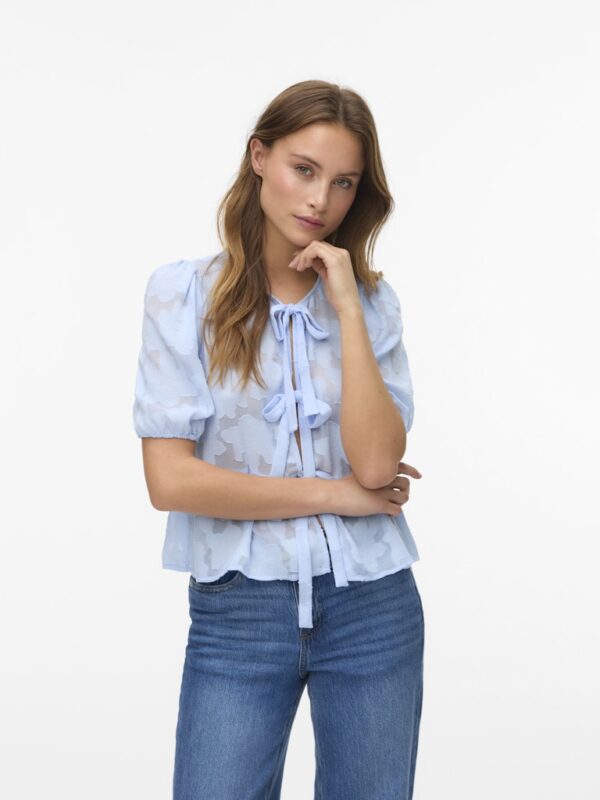VMGABI 2/4 TIE TOP WVN EXC