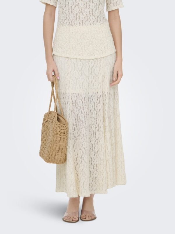 JDYGALLAS LONG LACE SKIRT JRS