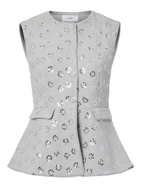 YASSOLLER SEQUIN WAISTCOAT - SHOW