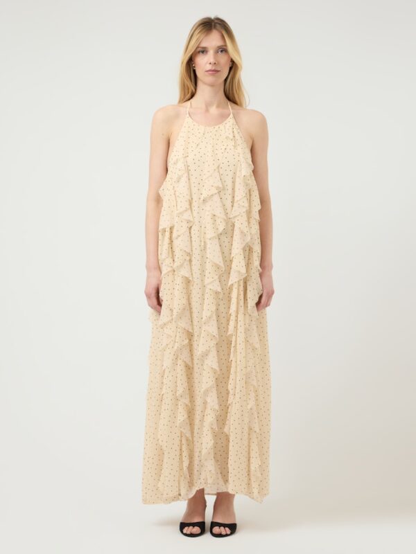 YASFINILLO HALTERNECK LONG DRESS - SHOW