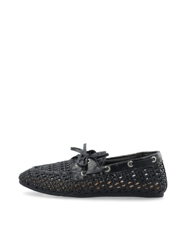 BIAMARLENE Boat Shoe Weaved Faux Leather