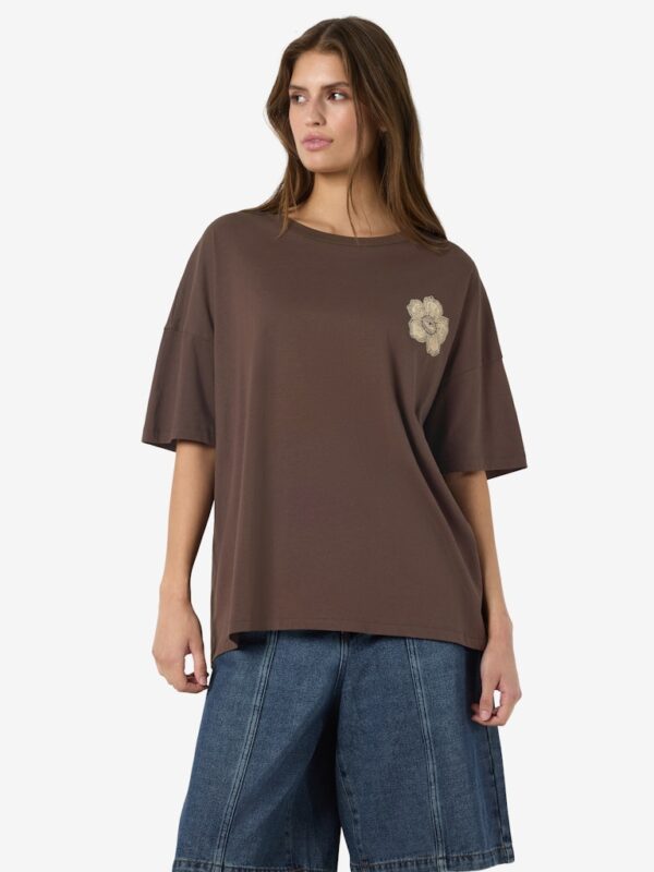 NMIDA S/S O-NECK STP T-SHIRT JRS