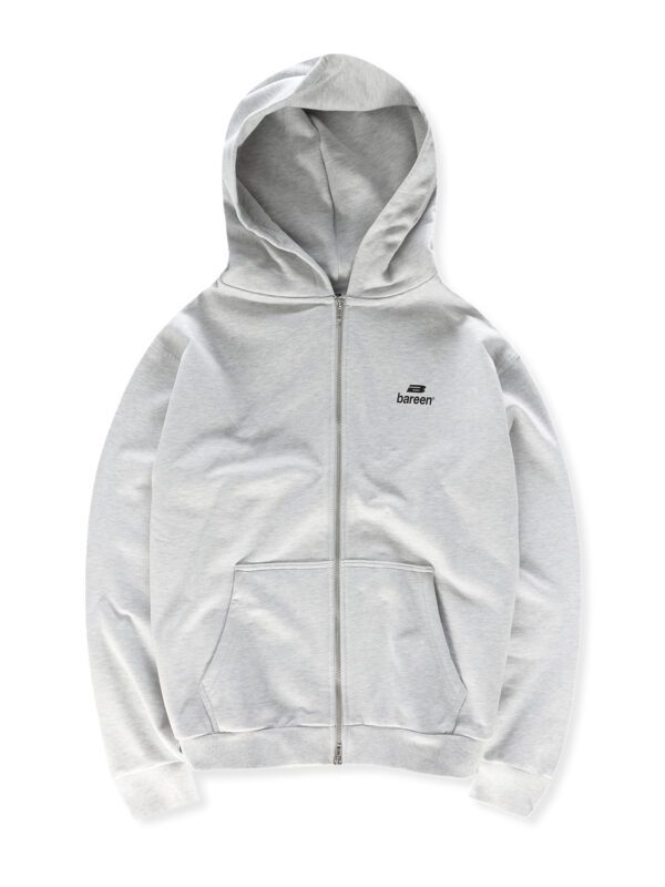 OVERSIZED ZIP HOODIE LOGO